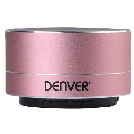 Nešiojama garso kolonėlė Denver BTS-32 Pink paveikslėlis 1 iš 1