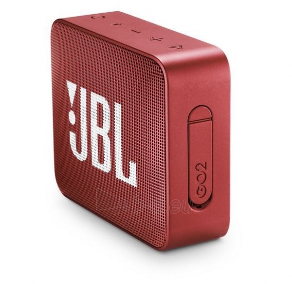 Nešiojama garso kolonėlė JBL GO 2 red paveikslėlis 4 iš 6