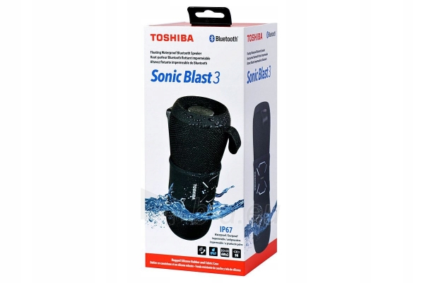 Nešiojama garso kolonėlė Toshiba Sonic Blast 3 TY-WSP200 black paveikslėlis 4 iš 4
