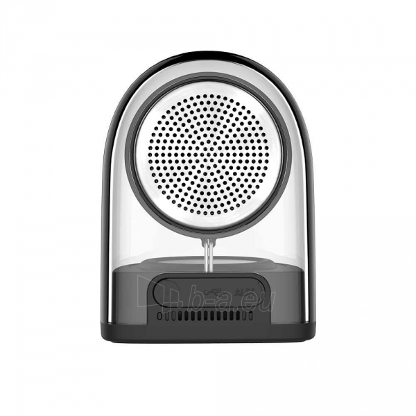 Nešiojama kolonėlė Devia Crystal series TWS speaker with silicon case (2pcs) black paveikslėlis 2 iš 4