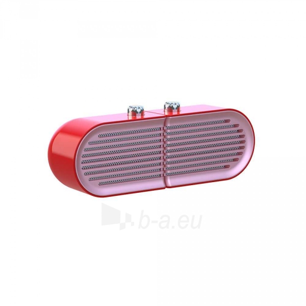 Nešiojama kolonėlė Devia Wind series speaker red paveikslėlis 2 iš 2