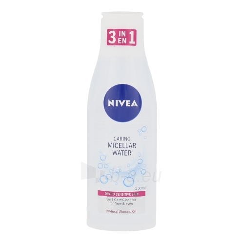 Nivea Caring Micellar Water Sensitive Skin Cosmetic 200ml paveikslėlis 1 iš 1