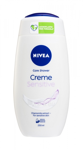 Nivea Creme Sensitive Cream Shower Cosmetic 250ml paveikslėlis 1 iš 1