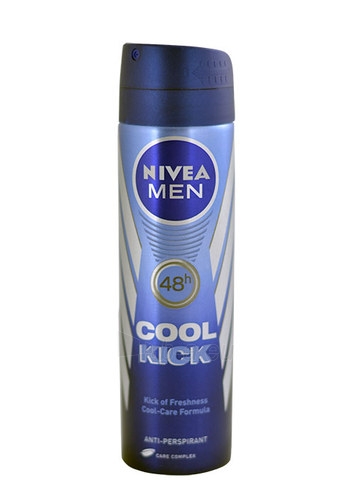 Nivea Men Cool Kick Anti-perspirant Deodorant Cosmetic 150ml paveikslėlis 1 iš 1