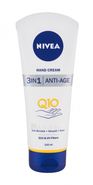 Nivea Q10 Anti Age Hand Cream Cosmetic 100ml paveikslėlis 1 iš 1