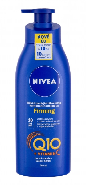Nivea Q10 Firming Body Lotion Dry Skin Cosmetic 400ml paveikslėlis 1 iš 1