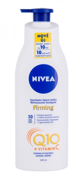 Nivea Q10 Firming Body Lotion Normal Skin Cosmetic 400ml paveikslėlis 1 iš 1