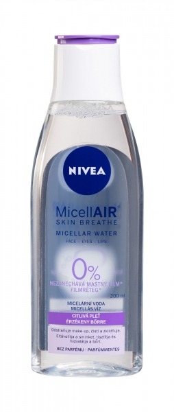 Nivea Sensitive 3in1 Micellar Cleansing Water Cosmetic 200ml paveikslėlis 1 iš 1