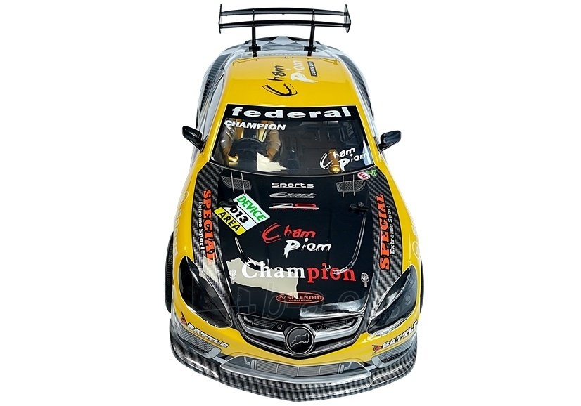 Nuotoliniu būdu valdomas automobilis "Rapid Legend Champion", geltonas paveikslėlis 2 iš 7