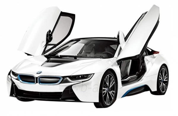 Nuotoliniu būdu valdomas automobilis BMW i8 1:14 RTR, baltas paveikslėlis 8 iš 8