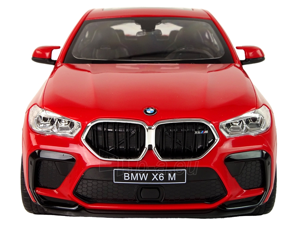 Nuotoliniu būdu valdomas automobilis Bmw X6 M, 1:14, raudonas LN15290 paveikslėlis 5 iš 9