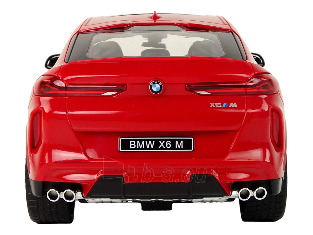 Nuotoliniu būdu valdomas automobilis Bmw X6 M, 1:14, raudonas LN15290 paveikslėlis 6 iš 9
