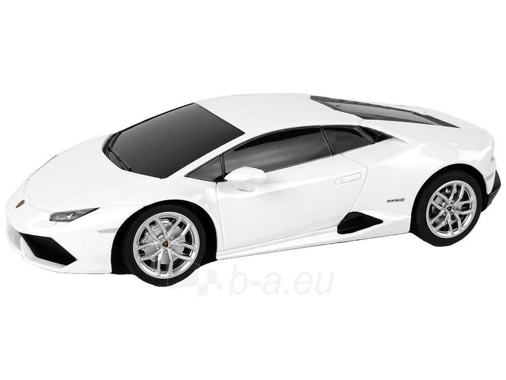 Nuotoliniu būdu valdomas automobilis Lamborghini Huracan, 1:24, baltas paveikslėlis 2 iš 7