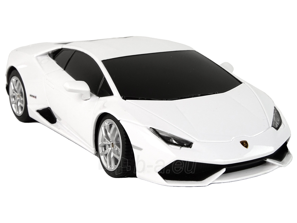 Nuotoliniu būdu valdomas automobilis Lamborghini Huracan, 1:24, baltas paveikslėlis 5 iš 7