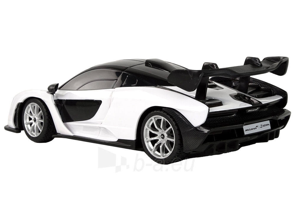 Nuotoliniu būdu valdomas automobilis McLaren, 1:24, baltas paveikslėlis 2 iš 7