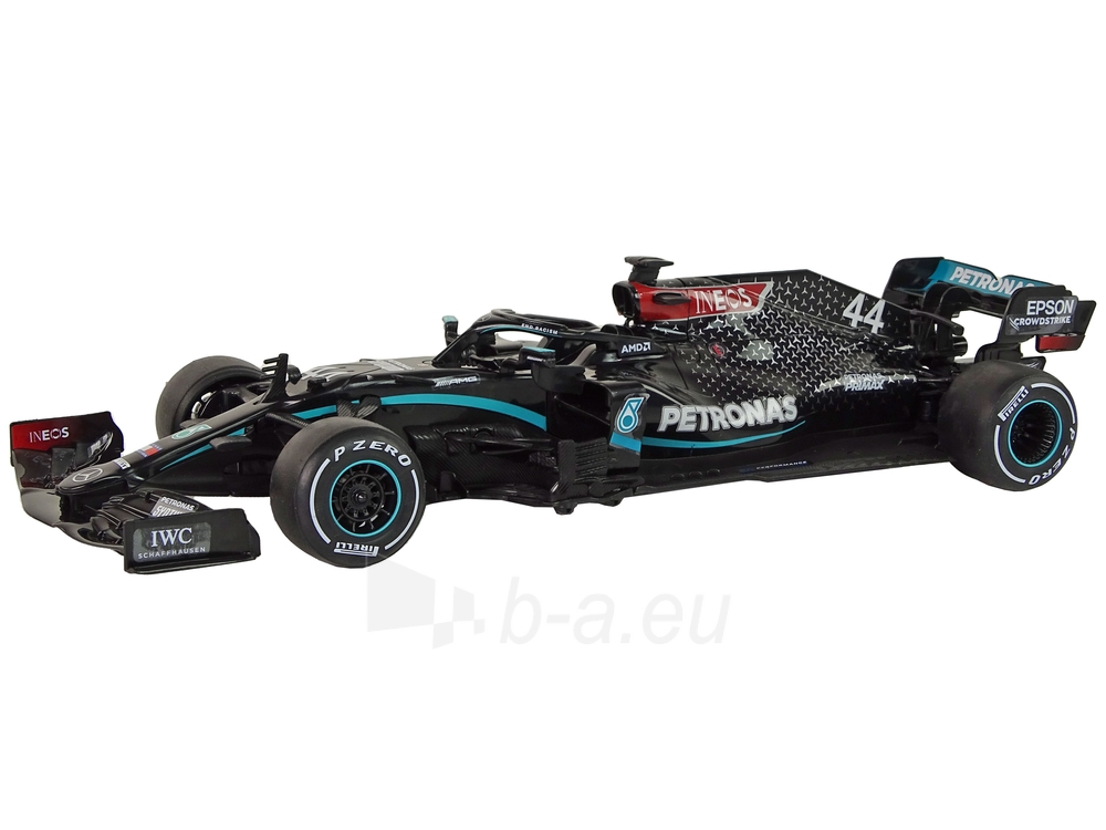 Nuotoliniu būdu valdomas automobilis Mercedes-AMG F1, 1:18, mėlynas paveikslėlis 2 iš 7
