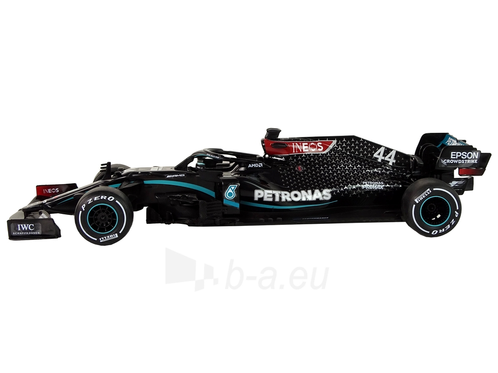 Nuotoliniu būdu valdomas automobilis Mercedes-AMG F1, 1:18, mėlynas paveikslėlis 3 iš 7