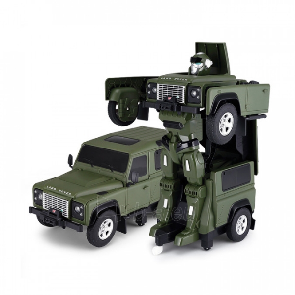 Nuotoliniu būdu valdomas automobilis-transformeris Land Rover, žalias paveikslėlis 3 iš 4