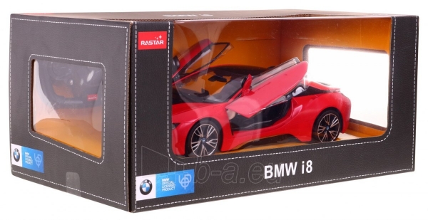 Nuotoliniu būdu valdomas “BMW i8”, raudonas paveikslėlis 6 iš 6