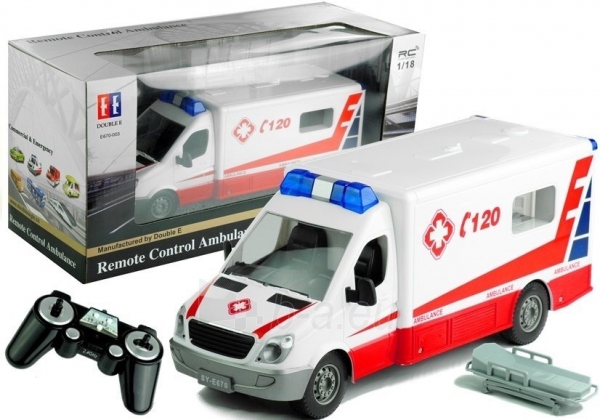 Nuotoliniu būdu valdomas greitosios pagalbos automobilis "Ambulance 120" paveikslėlis 1 iš 7
