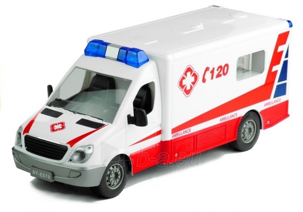 Nuotoliniu būdu valdomas greitosios pagalbos automobilis "Ambulance 120" paveikslėlis 5 iš 7