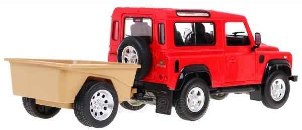 Nuotoliniu būdu valdomas “Land Rover 1:14”, raudonas paveikslėlis 5 iš 8