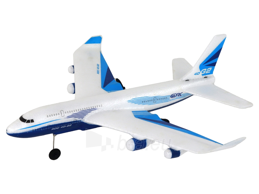 Nuotoliniu būdu valdomas lėktuvas 4D-G2, baltas paveikslėlis 2 iš 7