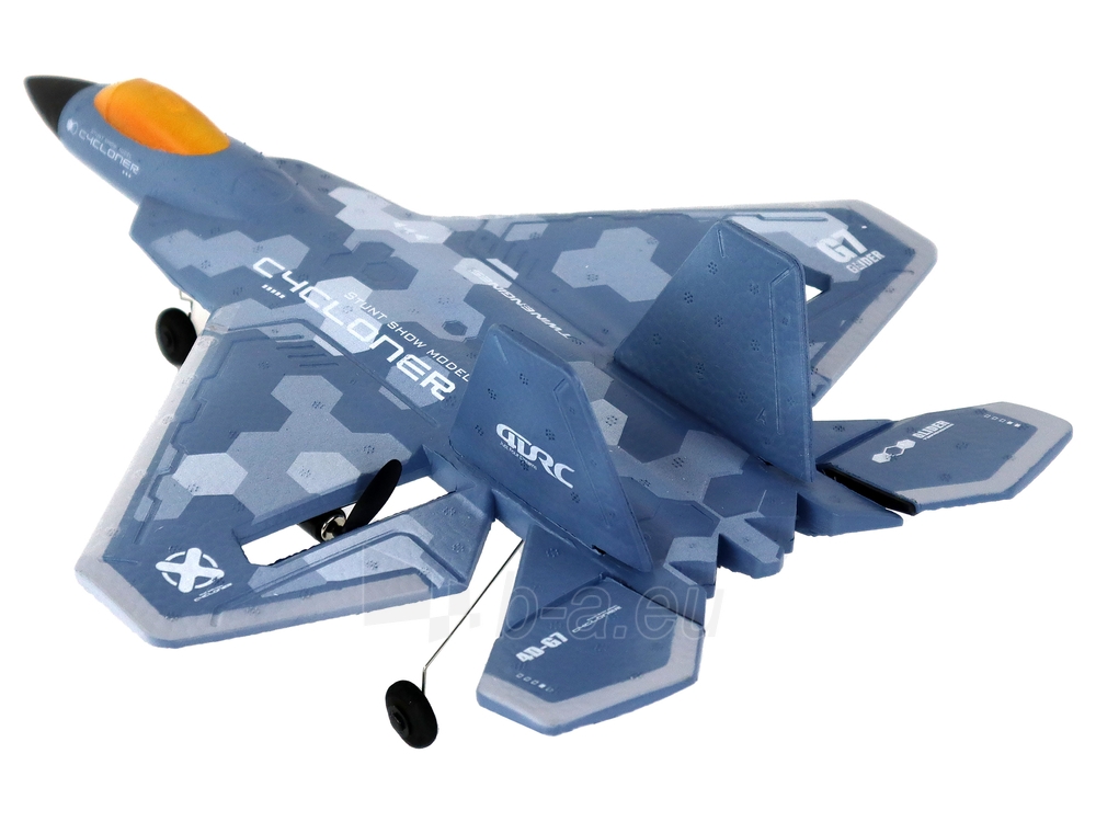 Nuotoliniu būdu valdomas naikintuvas 4D-G7, mėlynas paveikslėlis 3 iš 9