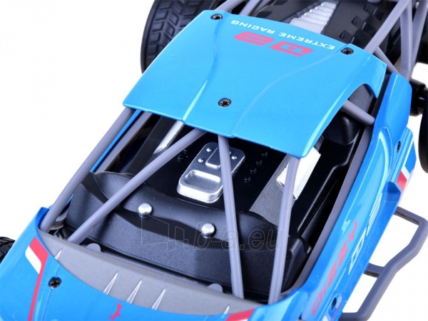 Nuotoliniu būdu valdomas sportinis automobilis “Dizzy”, mėlynas paveikslėlis 3 iš 8