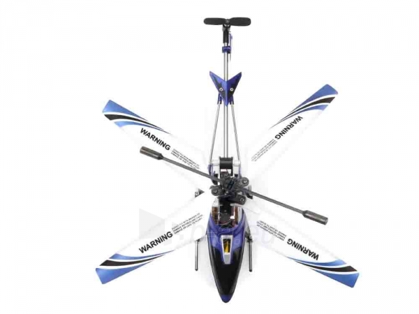 Nuotoliniu būdu valdomas sraigtasparnis "Syma S107G", mėlynos spalvos paveikslėlis 11 iš 14