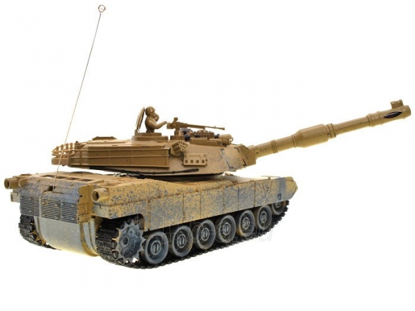 Nuotoliniu būdu valdomas tankas M1A2 paveikslėlis 7 iš 13