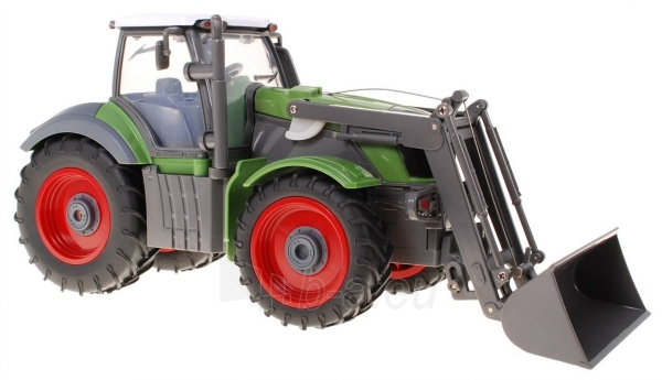 Nuotoliniu būdu valdomas traktorius su priekaba 1:28, žalias paveikslėlis 7 iš 11