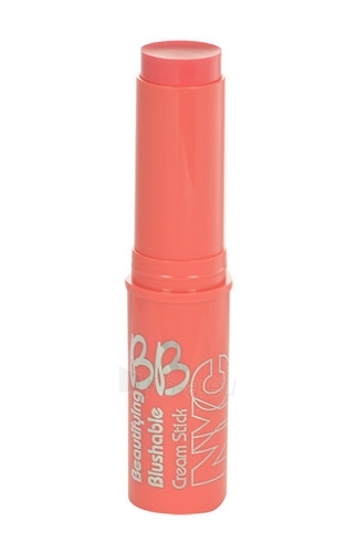 NYC New York Color Beautifying Blushable Cream Stick Cosmetic 11g 001 Soho Pink paveikslėlis 1 iš 1