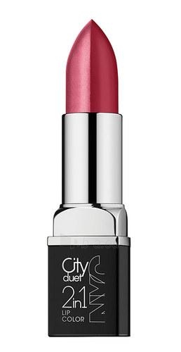 NYC New York Color City Duet 2in1 Lip Color Cosmetic 3,8g 428 The Penthouse Plums paveikslėlis 1 iš 1