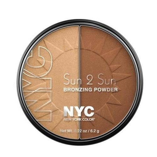 NYC New York Color Sun 2 Sun Bronzing Powder Cosmetic 6,2g 717A Bronze Gold paveikslėlis 1 iš 1