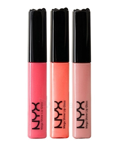 NYX Mega Shine Lip Gloss Cosmetic 11ml 162 Nude Peach paveikslėlis 1 iš 1