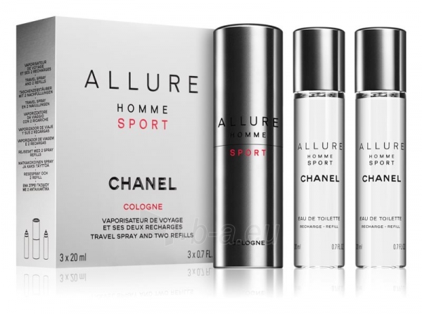 Odekolons Chanel Allure Homme Sport EDC EDC 2 x 20 ml paveikslėlis 1 iš 1