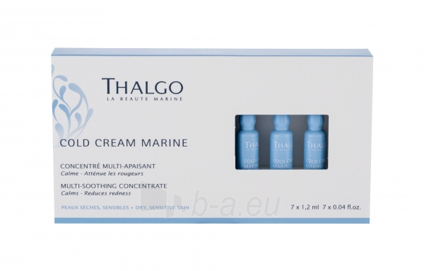 Odos serumas jautriai odai Thalgo Cold Cream Marine Multi-Soothing 7x1,2ml paveikslėlis 1 iš 1