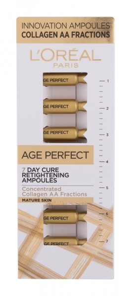 Odos serum L´Oréal Paris Age Perfect 7 Day Cure Retightening Ampoules 7ml paveikslėlis 1 iš 1