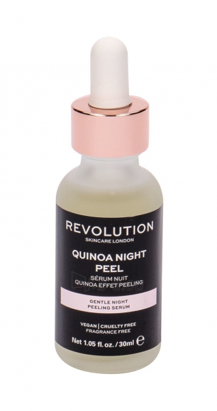 Odos serumas Makeup Revolution London Skincare Quinoa Night Peel 30ml paveikslėlis 1 iš 1