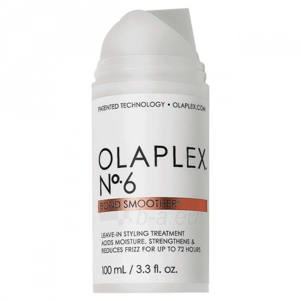 Olaplex Rinse-free regenerating hair cream 6 Bond Smooth with pump (Leave-in Styling Treatment) 100 ml paveikslėlis 1 iš 1