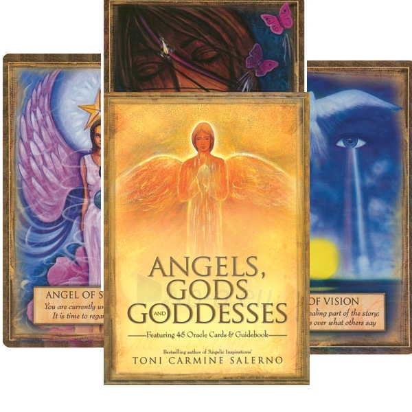 Oracle kortos Angels, Gods, & Goddesses paveikslėlis 1 iš 6