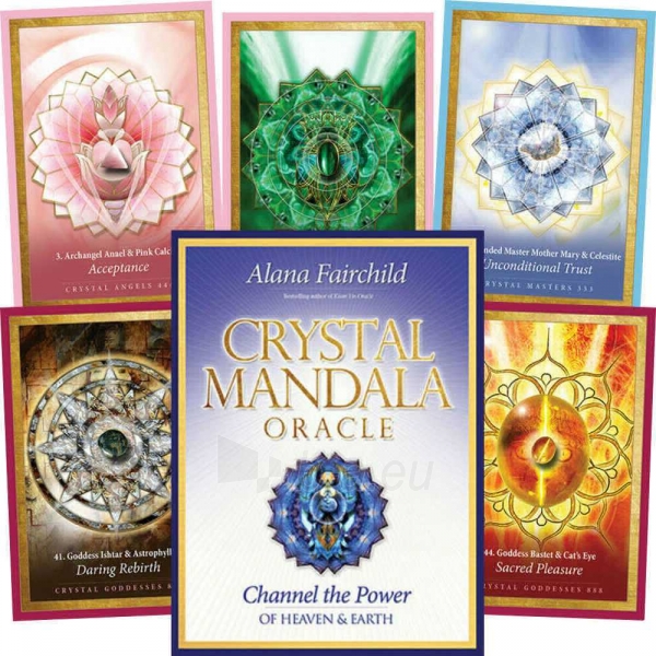 Oracle kortos Crystal Mandala paveikslėlis 9 iš 9
