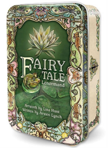 Oracle kortos Fairy Tale Lenormand skardinėje dėžutėje paveikslėlis 1 iš 13