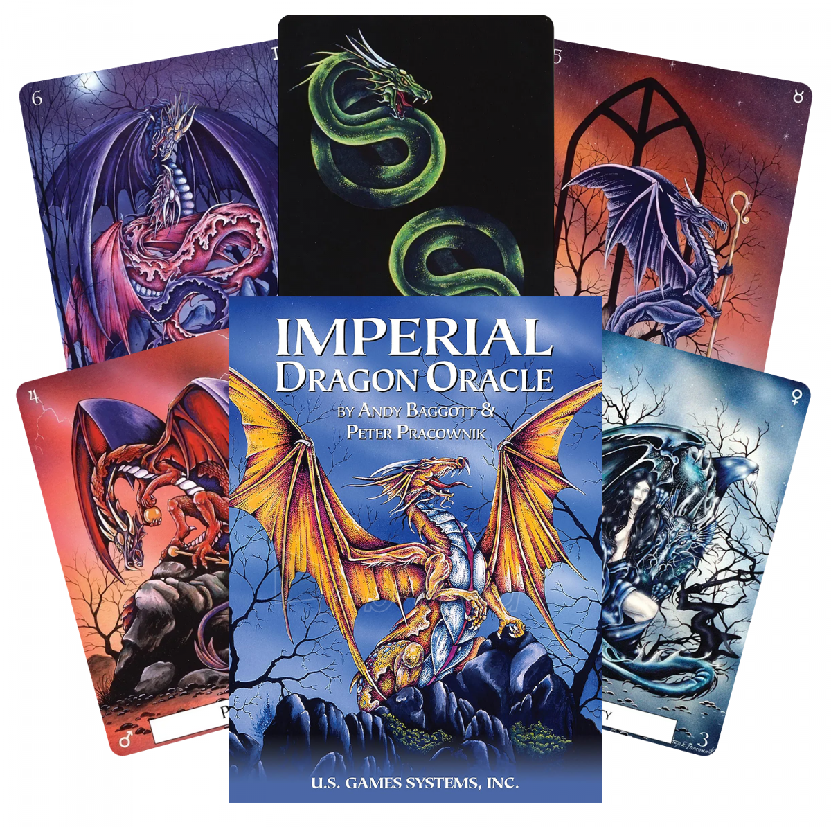 Oracle kortos Imperial Dragon paveikslėlis 8 iš 10
