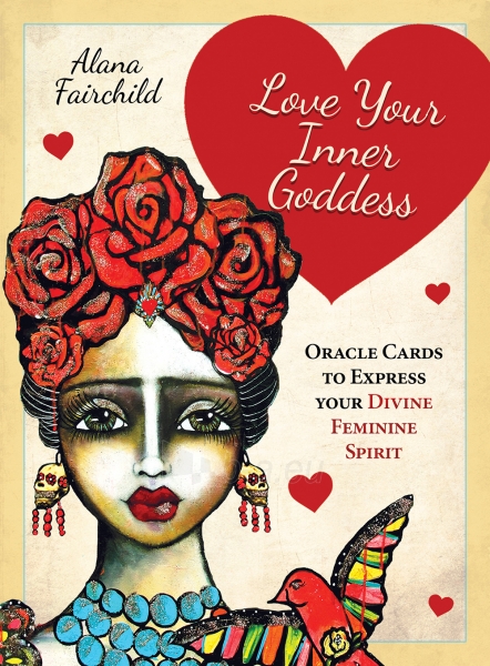 Oracle kortos Love Your Inner Goddess paveikslėlis 1 iš 9