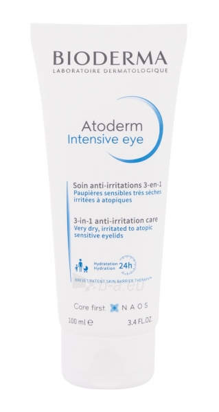 Paakių kremas BIODERMA Atoderm Intensive Eye Eye Cream 100ml 3-In-1 Anti-Irritation Care paveikslėlis 1 iš 1
