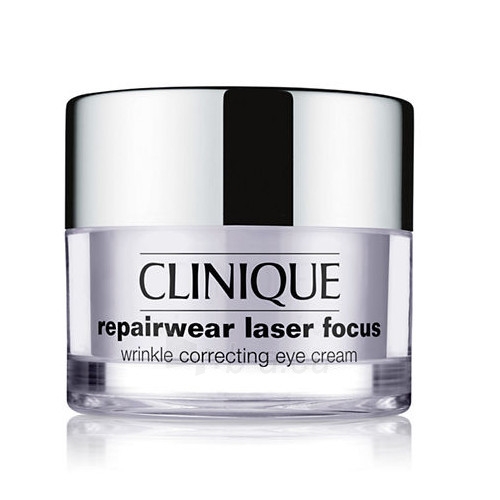 Paakių kremas Clinique Eye Wrinkle Cream Repair wear Laser Focus (Wrinkle Correcting Eye Cream) 15 ml paveikslėlis 1 iš 1