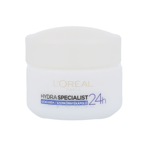 Paakių cream L´Oreal Paris Hydra Specialist Eye Cream Cosmetic 15ml paveikslėlis 1 iš 1