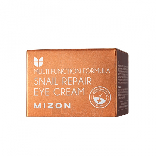 Paakių kremas Mizon Eye cream with snail secretion filtrate 80% (Snail Repair Eye Cream) - 15 ml - tuba paveikslėlis 3 iš 4